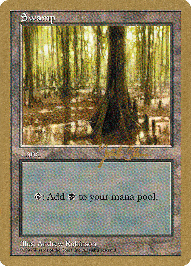 Swamp (js439) (Jakub Slemr) [World Championship Decks 1997] | Gamers Paradise