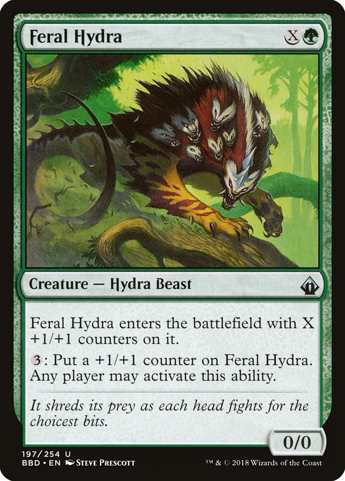 Feral Hydra [Battlebond] | Gamers Paradise
