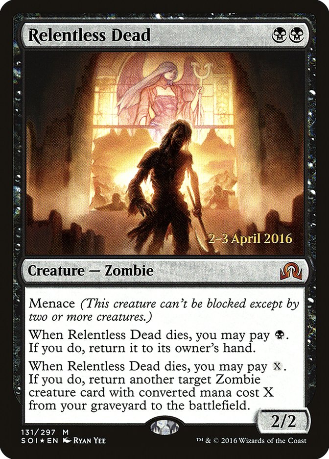 Relentless Dead [Shadows over Innistrad Prerelease Promos] | Gamers Paradise