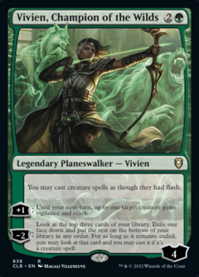 Vivien, Champion of the Wilds [Commander Legends: Battle for Baldur's Gate] | Gamers Paradise