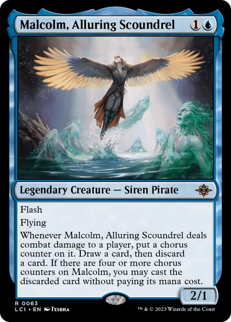 Malcolm, Alluring Scoundrel [The Lost Caverns of Ixalan] | Gamers Paradise