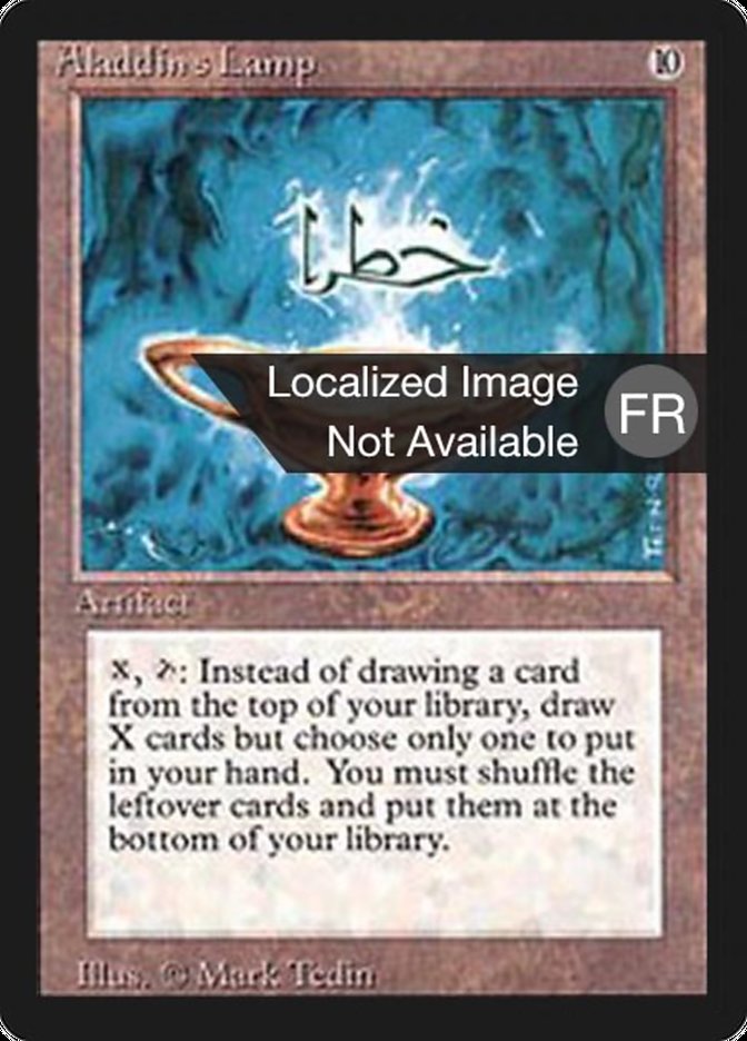 Aladdin's Lamp [Foreign Black Border] | Gamers Paradise