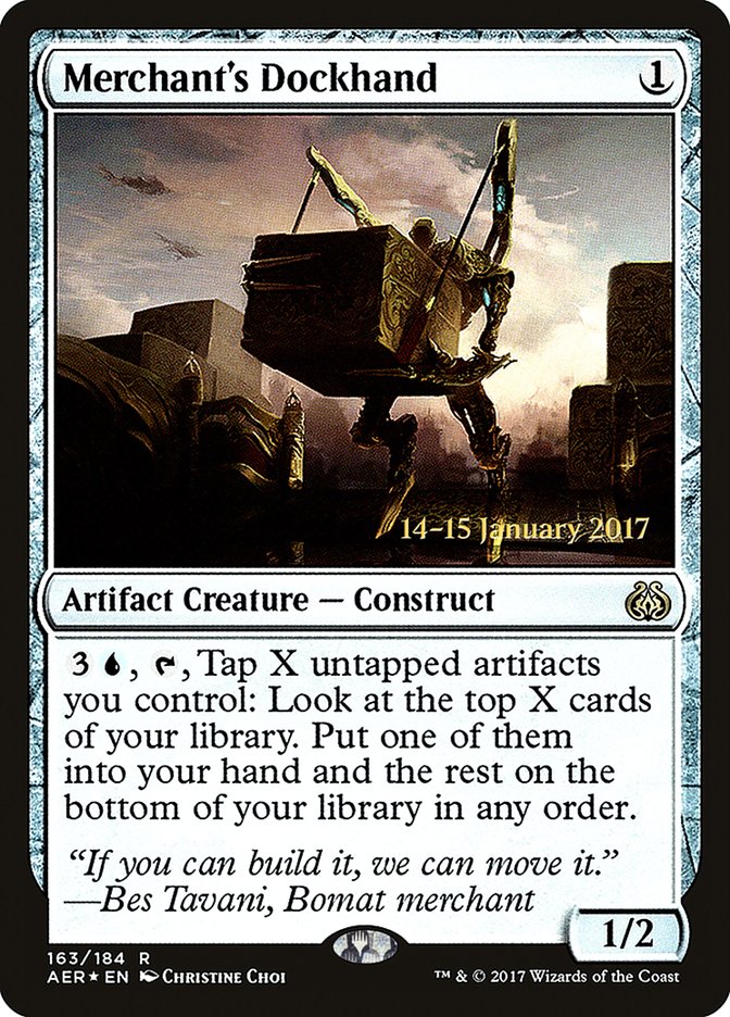 Merchant's Dockhand [Aether Revolt Prerelease Promos] | Gamers Paradise