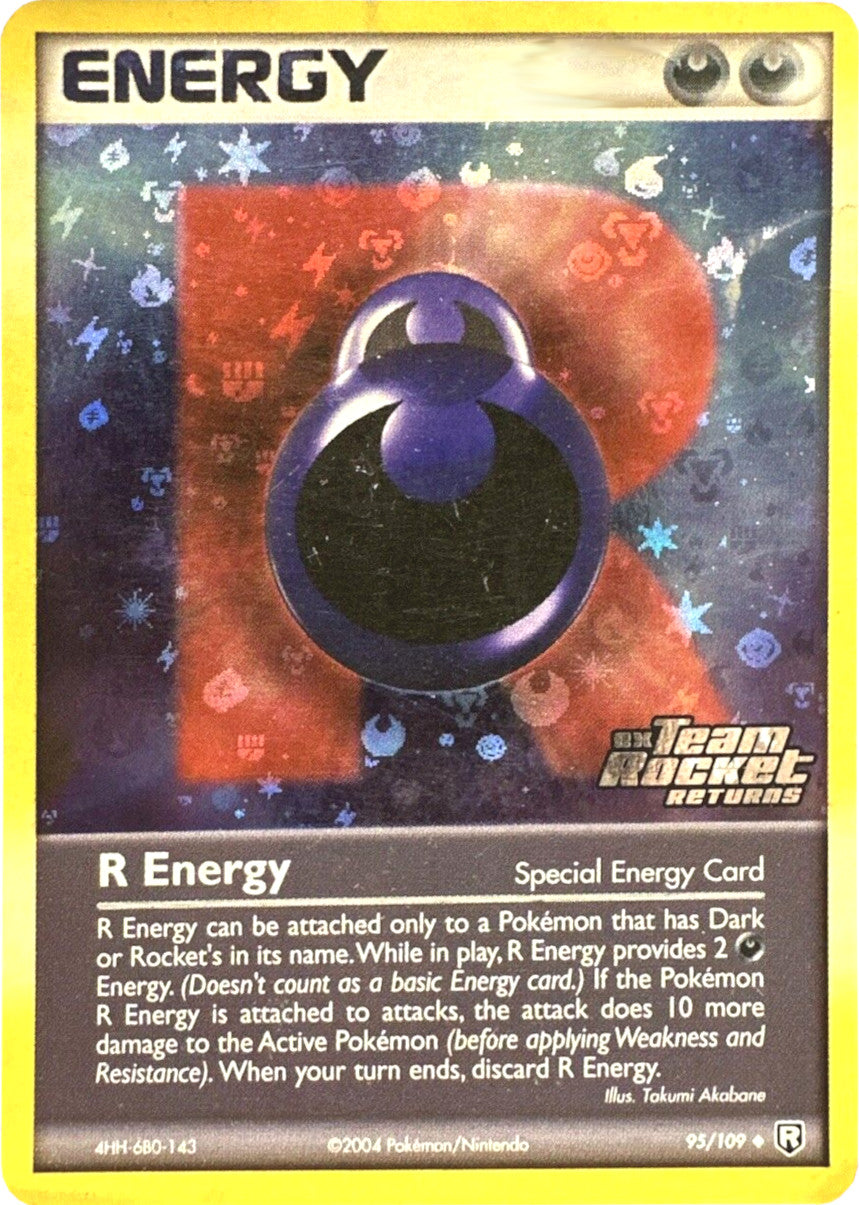 R Energy (95/109) (Stamped) [EX: Team Rocket Returns] | Gamers Paradise