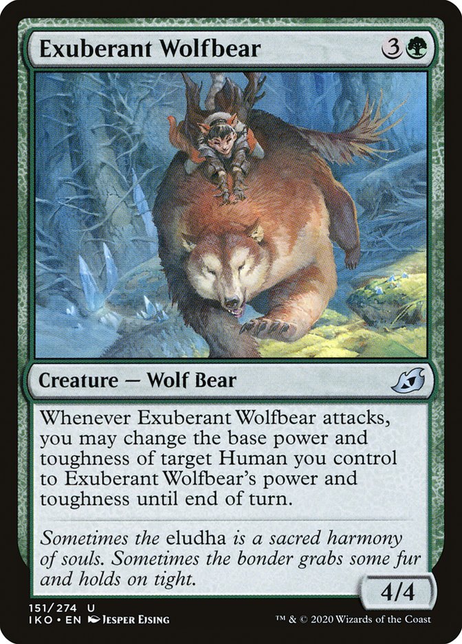 Exuberant Wolfbear [Ikoria: Lair of Behemoths] | Gamers Paradise