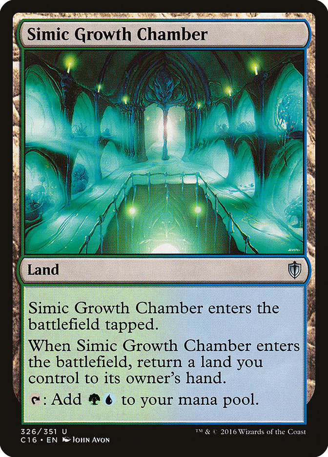 Simic Growth Chamber [Commander 2016] | Gamers Paradise