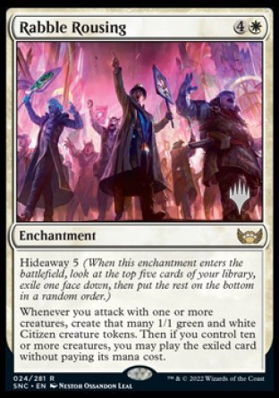 Rabble Rousing (Promo Pack) [Streets of New Capenna Promos] | Gamers Paradise
