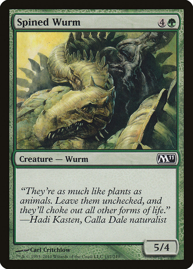 Spined Wurm [Magic 2011] | Gamers Paradise