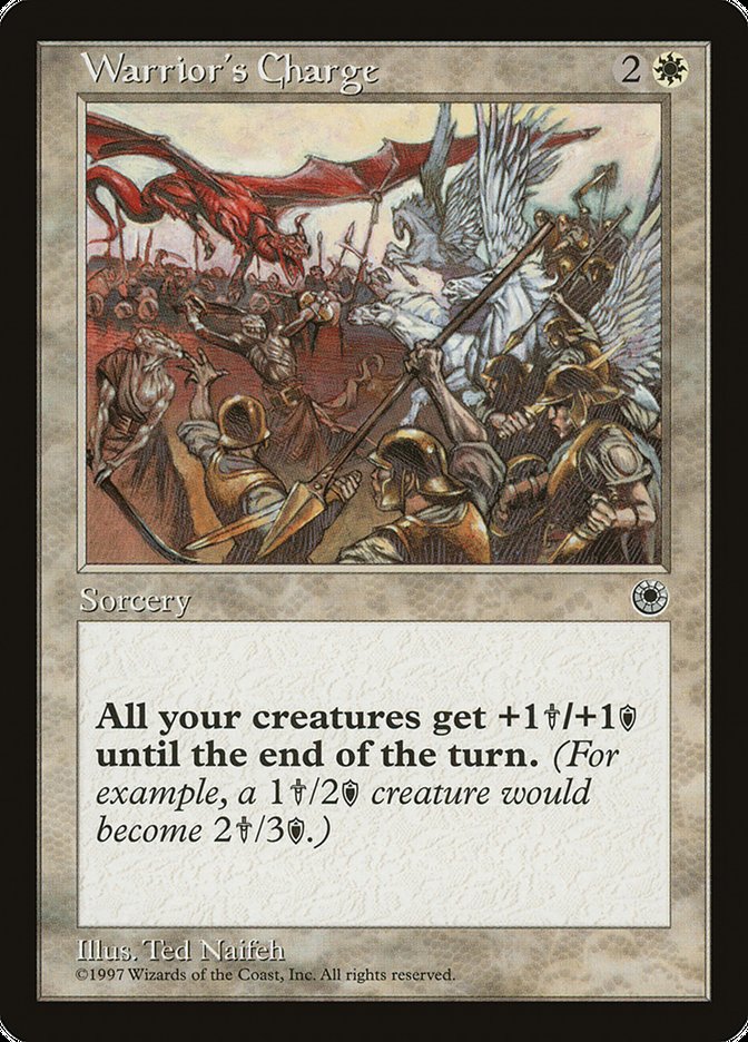 Warrior's Charge (No Flavor Text) [Portal] | Gamers Paradise