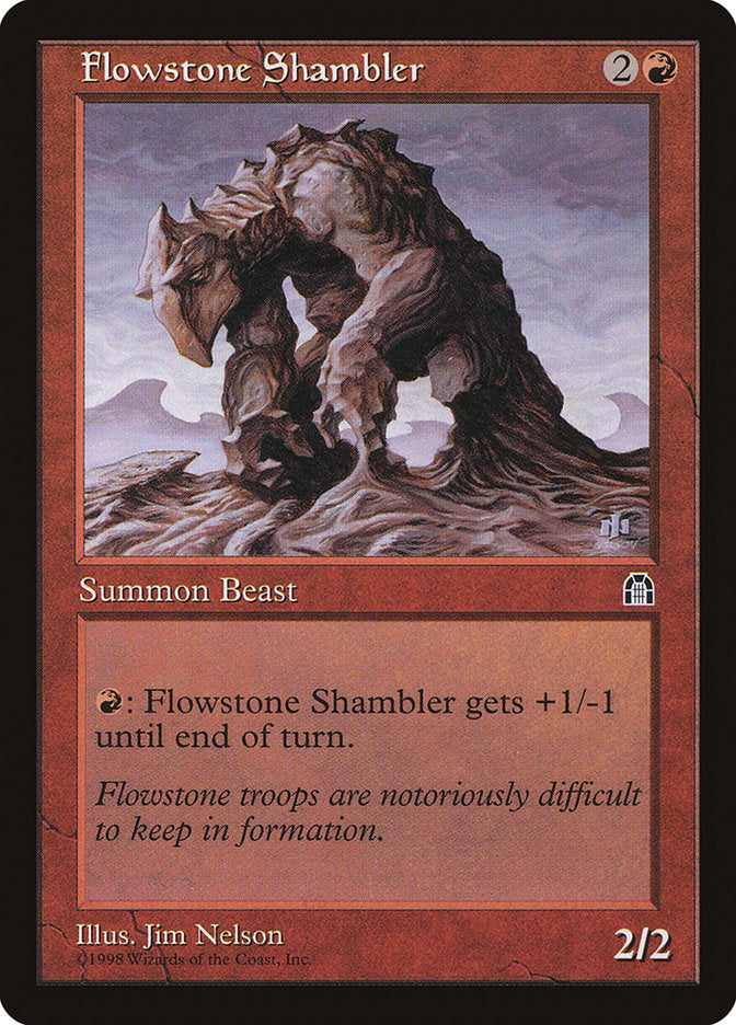 Flowstone Shambler [Stronghold] | Gamers Paradise