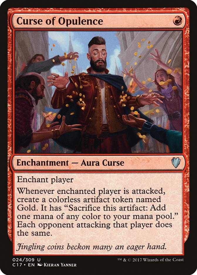 Curse of Opulence [Commander 2017] | Gamers Paradise