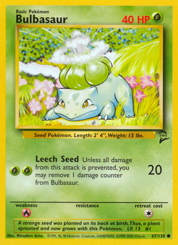 Bulbasaur (67/130) [Base Set 2] | Gamers Paradise