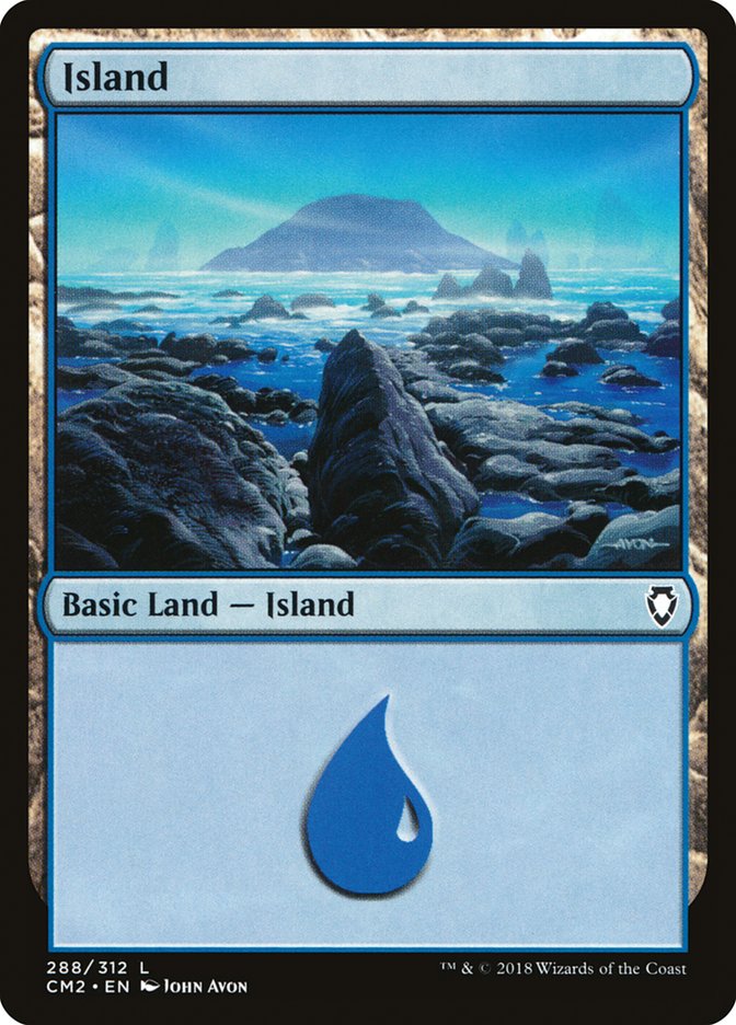 Island (288) [Commander Anthology Volume II] | Gamers Paradise