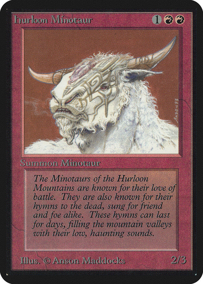 Hurloon Minotaur [Alpha Edition] | Gamers Paradise
