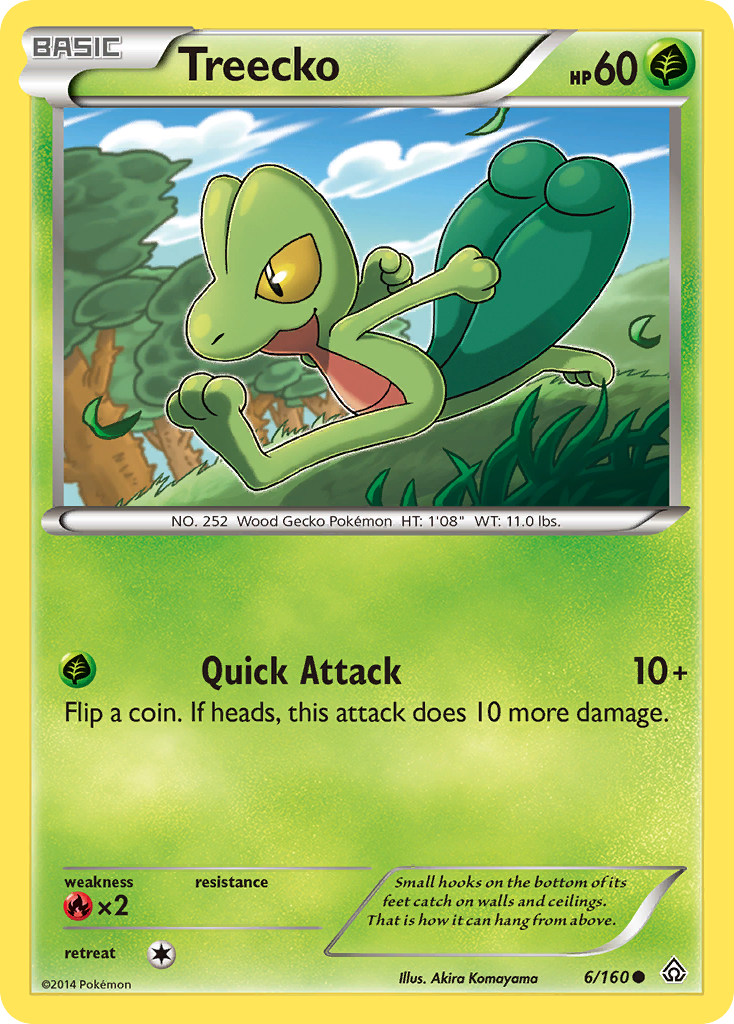 Treecko (6/160) [XY: Primal Clash] | Gamers Paradise