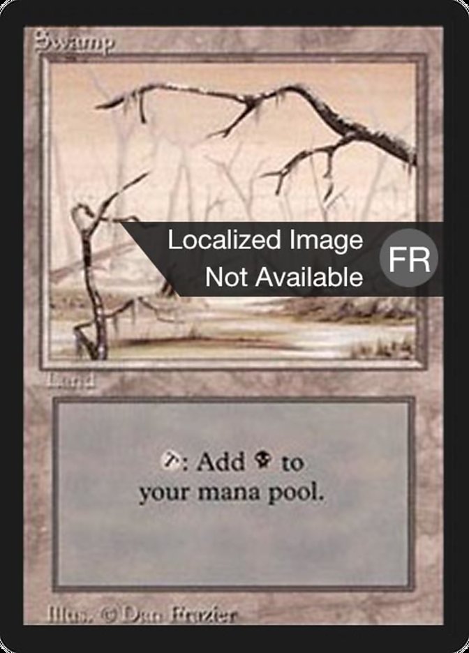 Swamp (B) [Foreign Black Border] | Gamers Paradise