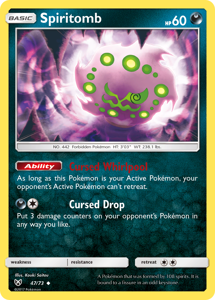 Spiritomb (47/73) [Sun & Moon: Shining Legends] | Gamers Paradise