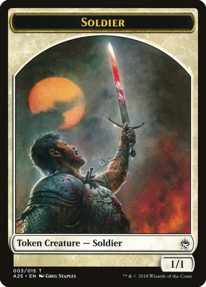 Soldier Token [Masters 25 Tokens] | Gamers Paradise