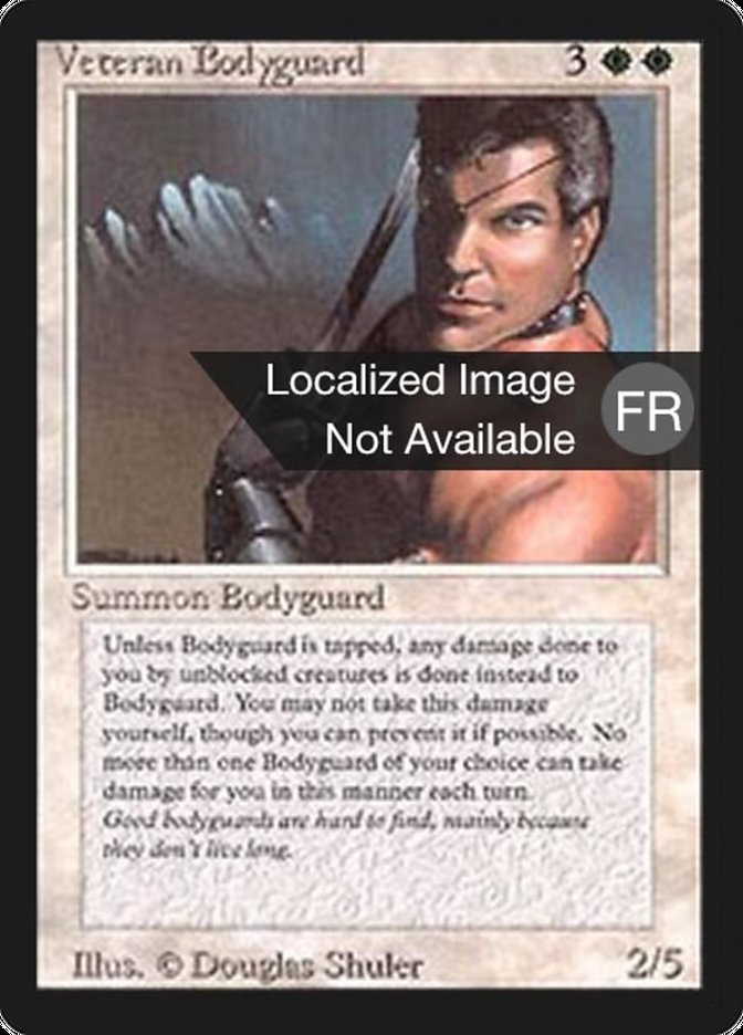 Veteran Bodyguard [Foreign Black Border] | Gamers Paradise