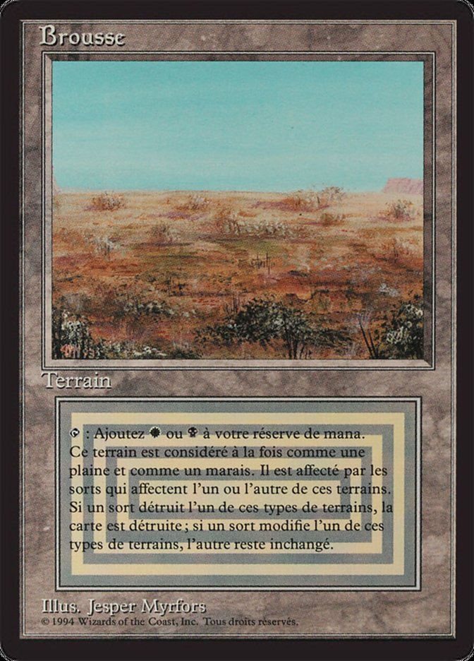 Scrubland [Foreign Black Border] | Gamers Paradise