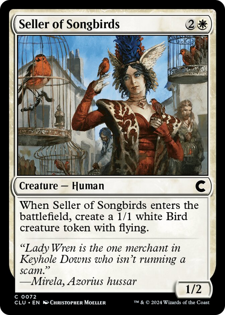 Seller of Songbirds [Ravnica: Clue Edition] | Gamers Paradise