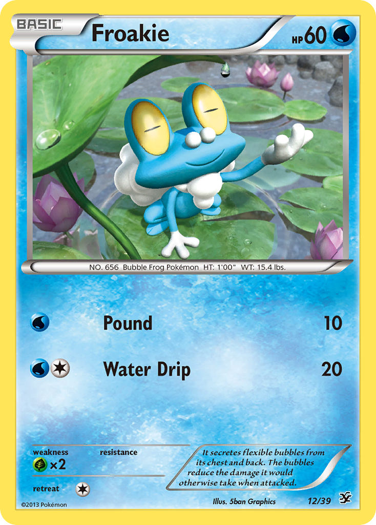 Froakie (12/39) [XY: Kalos Starter Set] | Gamers Paradise