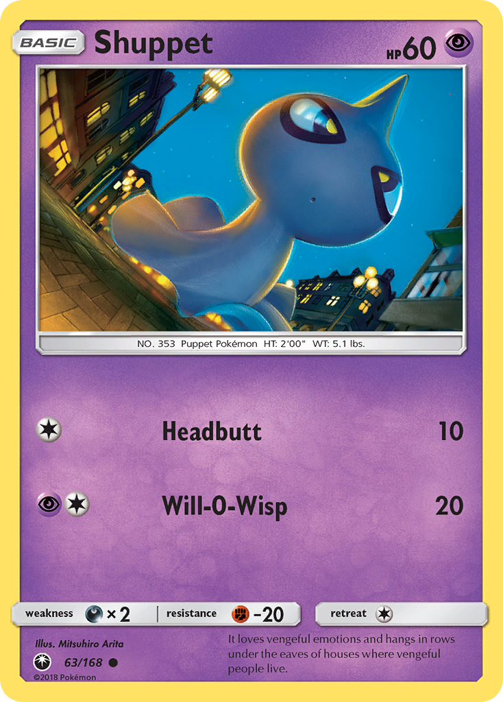 Shuppet (63/168) [Sun & Moon: Celestial Storm] | Gamers Paradise