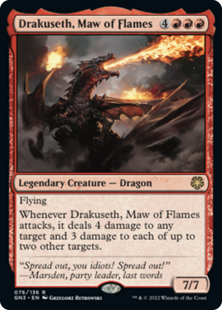 Drakuseth, Maw of Flames [Game Night: Free-for-All] | Gamers Paradise