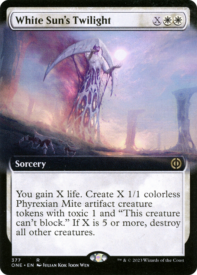 White Sun's Twilight (Extended Art) [Phyrexia: All Will Be One] | Gamers Paradise