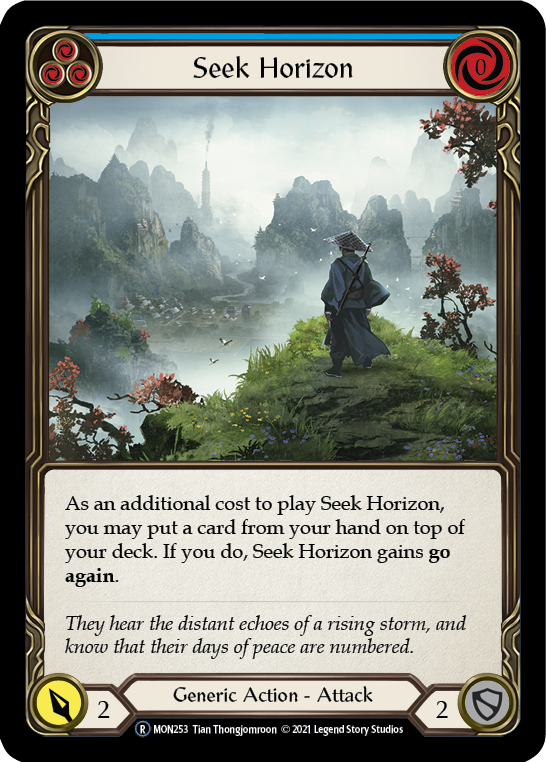 Seek Horizon (Blue) [U-MON253] Unlimited Normal | Gamers Paradise