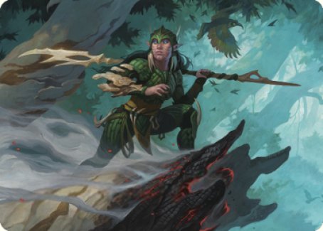 Gwenna, Eyes of Gaea Art Card [The Brothers' War Art Series] | Gamers Paradise