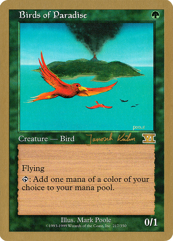 Birds of Paradise (Janosch Kuhn) [World Championship Decks 2000] | Gamers Paradise