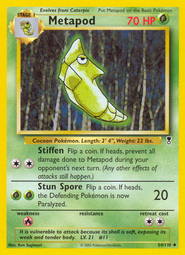 Metapod (54/110) [Legendary Collection] | Gamers Paradise