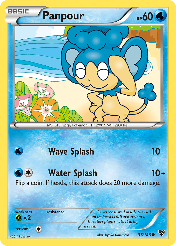 Panpour (37/146) [XY: Base Set] | Gamers Paradise