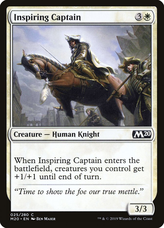 Inspiring Captain [Core Set 2020] | Gamers Paradise