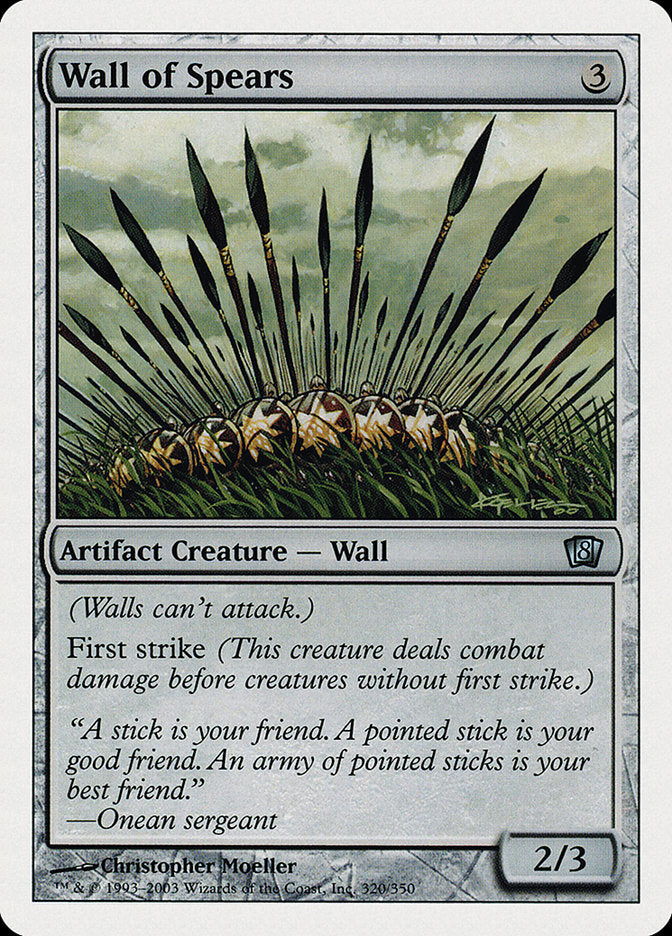 Wall of Spears [Eighth Edition] | Gamers Paradise