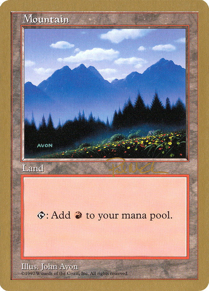Mountain (pm445) (Paul McCabe) [World Championship Decks 1997] | Gamers Paradise
