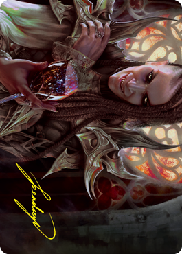 Voldaren Epicure 2 Art Card (Gold-Stamped Signature) [Innistrad: Crimson Vow Art Series] | Gamers Paradise