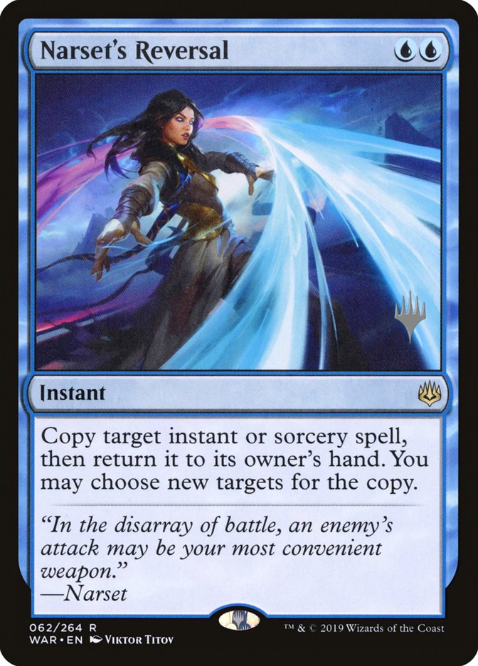 Narset's Reversal (Promo Pack) [War of the Spark Promos] | Gamers Paradise