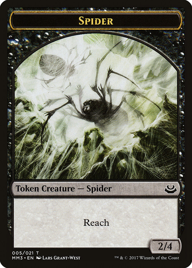 Spider Token [Modern Masters 2017 Tokens] | Gamers Paradise