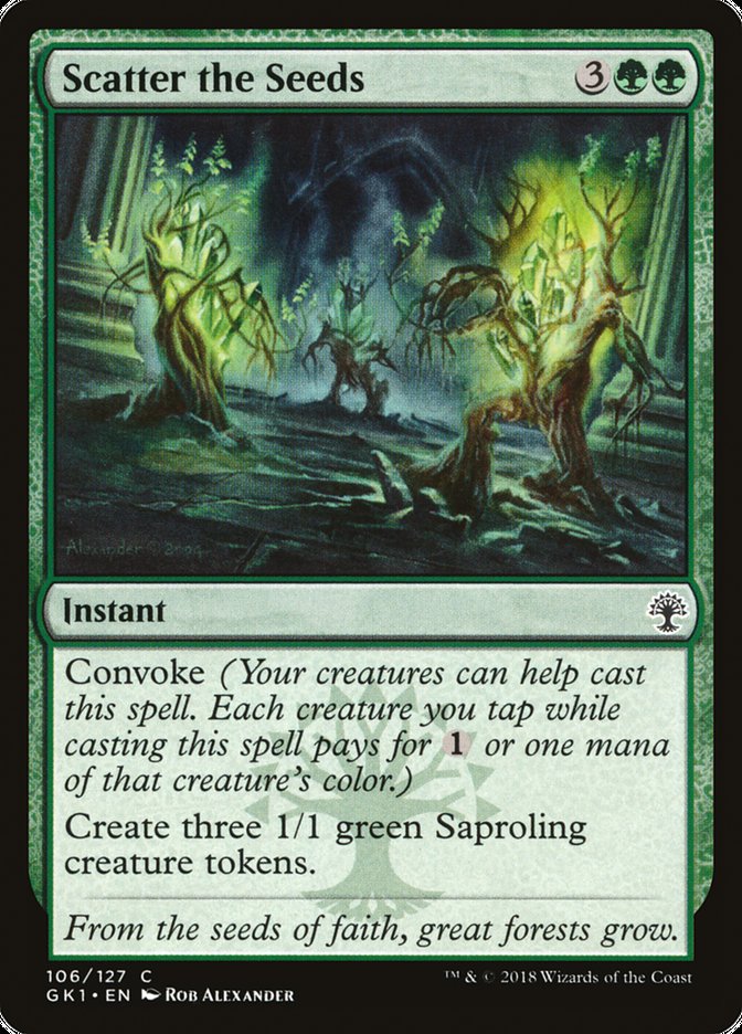 Scatter the Seeds [Guilds of Ravnica Guild Kit] | Gamers Paradise