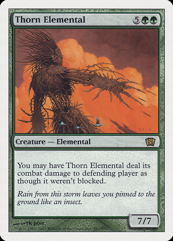 Thorn Elemental [Eighth Edition] | Gamers Paradise