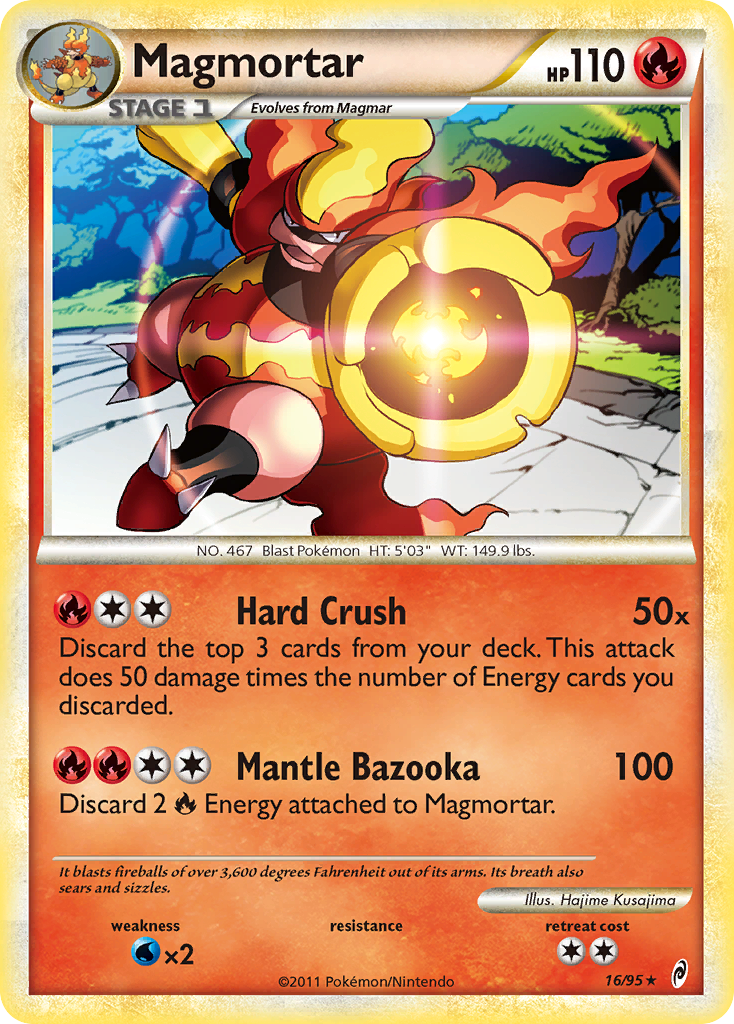 Magmortar (16/95) [HeartGold & SoulSilver: Call of Legends] | Gamers Paradise