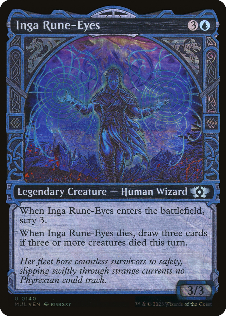 Inga Rune-Eyes (Halo Foil) [Multiverse Legends] | Gamers Paradise