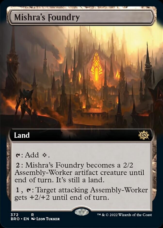 Mishra's Foundry (Extended Art) [The Brothers' War] | Gamers Paradise