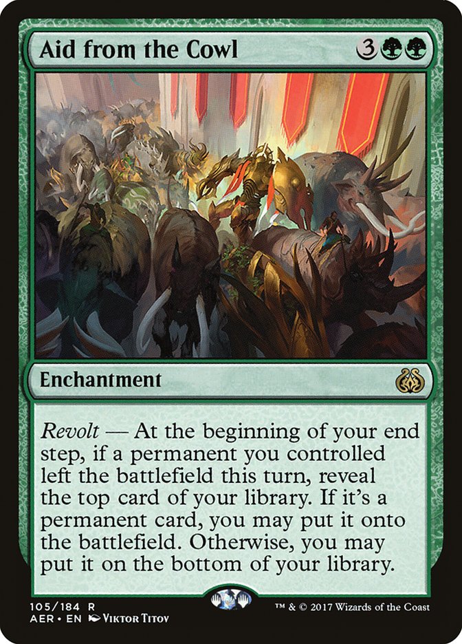Aid from the Cowl [Aether Revolt] | Gamers Paradise