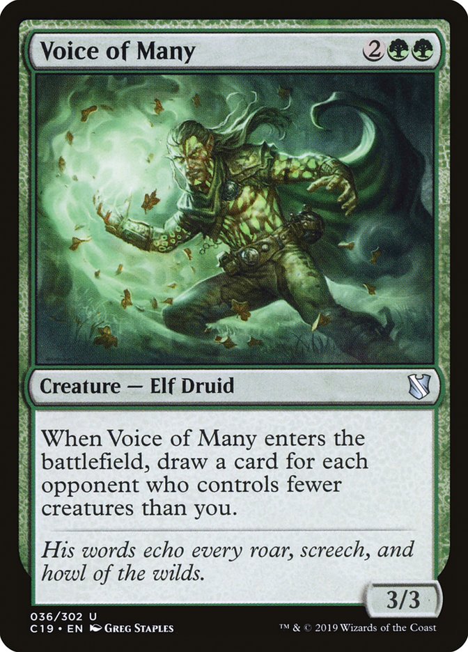 Voice of Many [Commander 2019] | Gamers Paradise