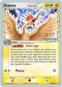 Fearow (18/100) (Delta Species) (Flyvees - Jun Hasebe) [World Championships 2007] | Gamers Paradise