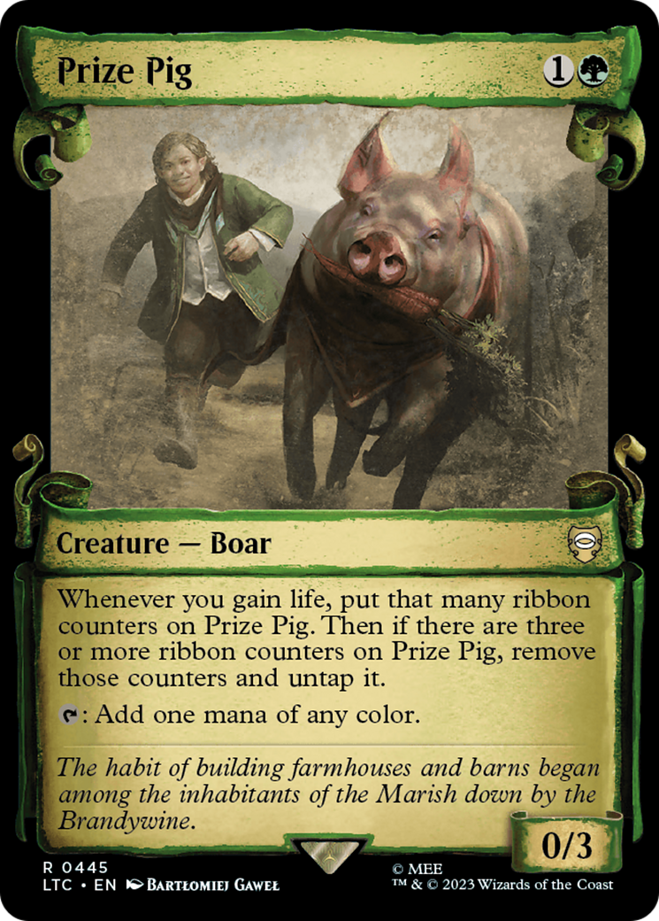 Prize Pig [The Lord of the Rings: Tales of Middle-Earth Commander Showcase Scrolls] | Gamers Paradise