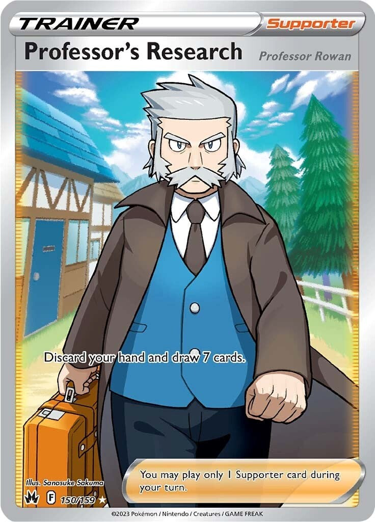 Professor's Research (150/159) (Full Art) [Sword & Shield: Crown Zenith] | Gamers Paradise